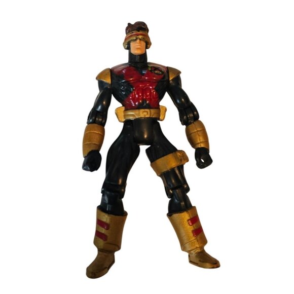 X-Men Secret Weapon Force Cyclops Action Figure Battle Blasters 1995 Toybiz 5" - Picture 1 of 10